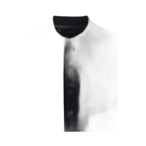 Cotton/Linen Dungaree Stand Collar Vest