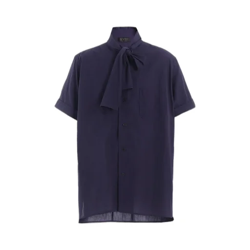 Broadcloth Chambray Short-Sleeve Stall Shirt