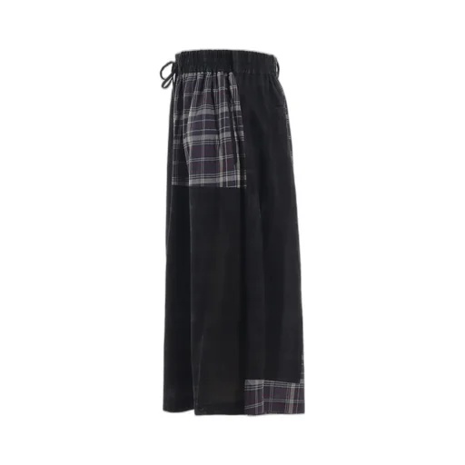 Madras Check Pigment Print Culotte Pants