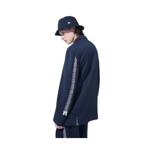 Pe/Smooth Jersey 3Bs Jacket With Tyrolean Tapes