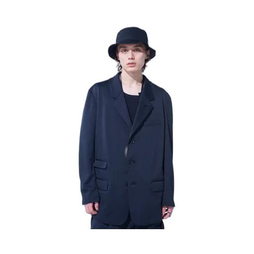 Pe/Smooth Jersey 3Bs Jacket With Tyrolean Tapes
