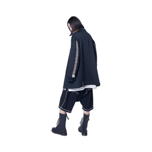 Pe/Smooth Jersey 3Bs Jacket With Tyrolean Tapes
