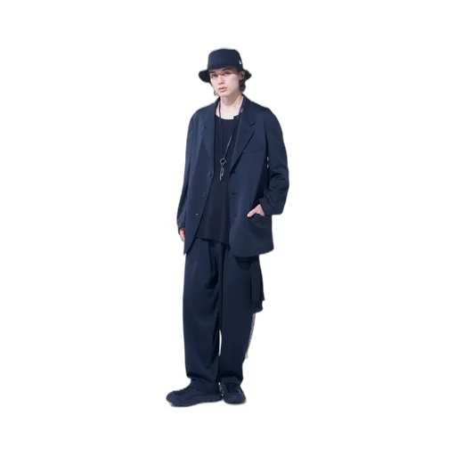 Pe/Smooth Jersey 3Bs Jacket With Tyrolean Tapes
