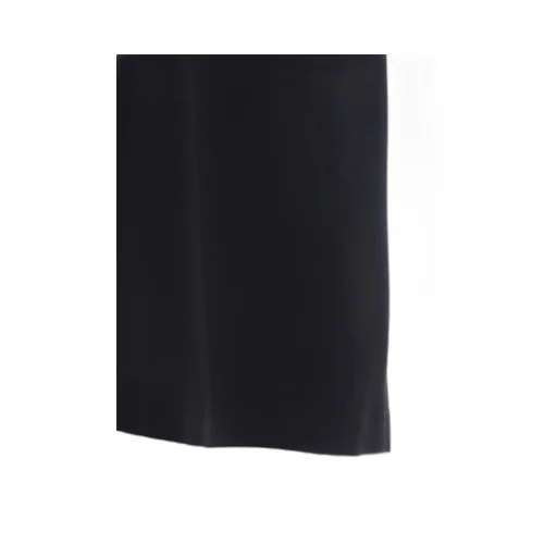 Rayon Twill Open-Collar Long Shirt