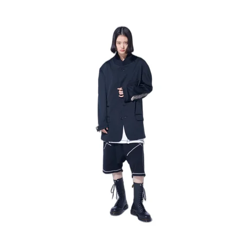Pe/Smooth Jersey 3Bs Jacket With Tyrolean Tapes