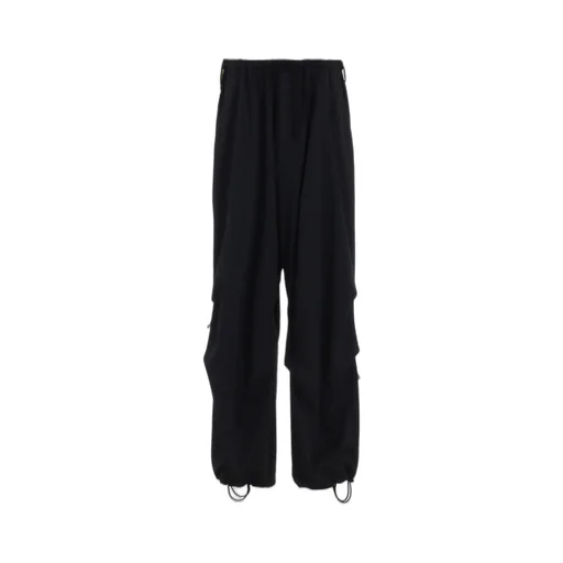 Pe/Smooth Jersey Knee Tuck Military Pants With Tyrolean Tapes