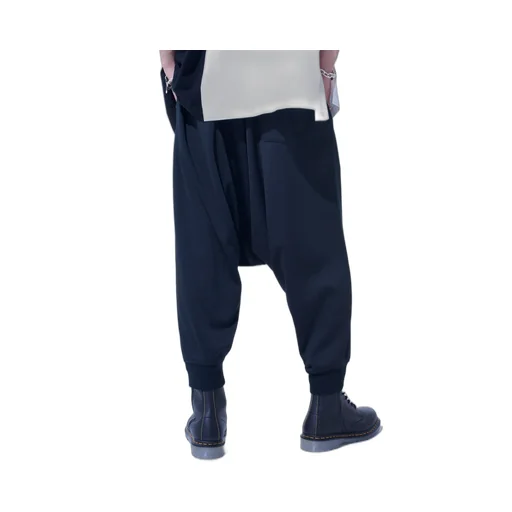 Pe/Smooth Jersey Ribbed Hems Balloon Saruel Pants