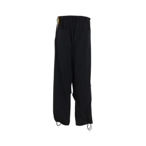 Pe/Smooth Jersey Knee Tuck Military Pants With Tyrolean Tapes