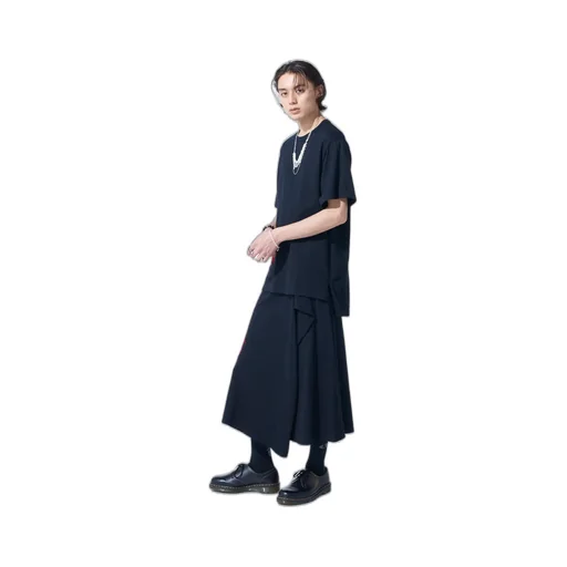 Classic Jersey Tyrolean Embroidery Wrap Skirt