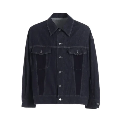 7Oz Two-Tone Denim Trucker Jacket