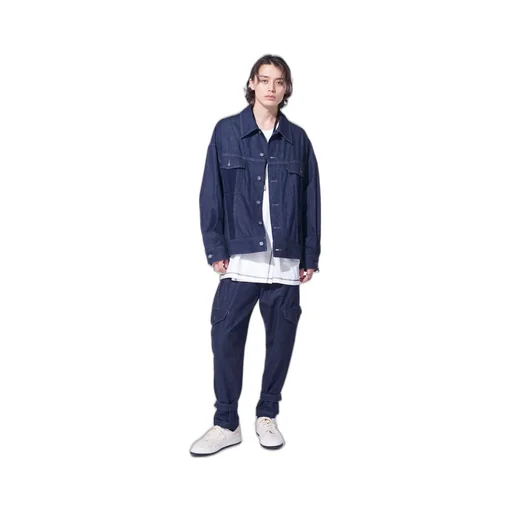 7Oz Two-Tone Denim Trucker Jacket