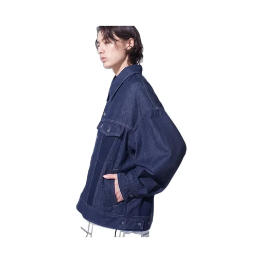 7Oz Two-Tone Denim Trucker Jacket