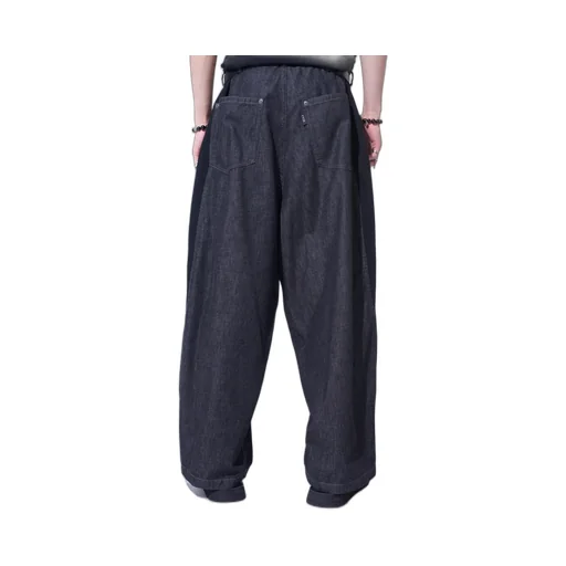 7Oz Two-Tone Denim 5Pocket Wide Pants