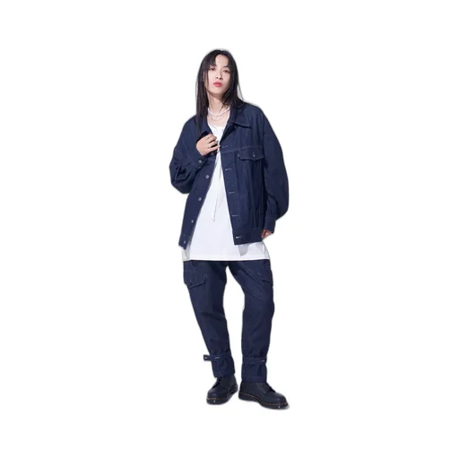 7Oz Two-Tone Denim Trucker Jacket