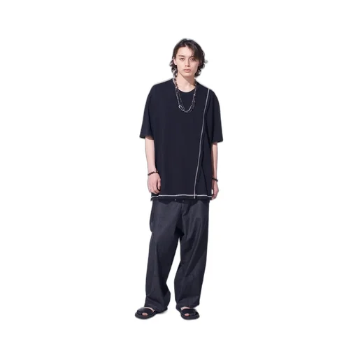 7Oz Two-Tone Denim 5Pocket Wide Pants