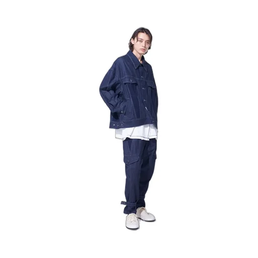 7Oz Two-Tone Denim Trucker Jacket