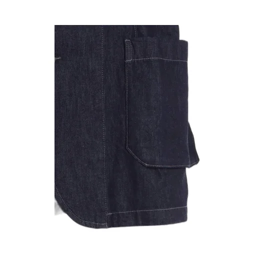7Oz Two-Tone Denim Hooded Jacket