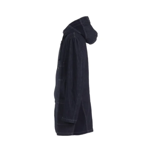 7Oz Two-Tone Denim Hooded Jacket