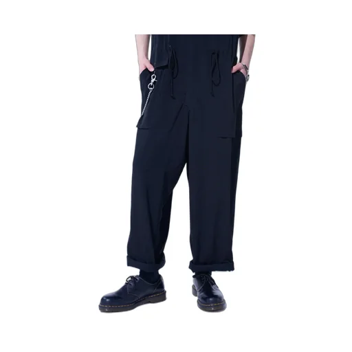 Crepe De Chine Short Sleeve Military All-In-One