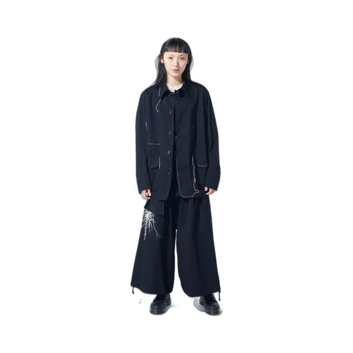 Cotton Twill Color Stitching Coveralls