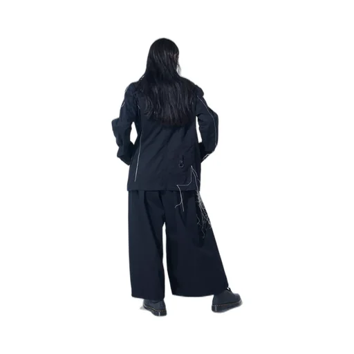Cotton Twill Color Stitching Coveralls