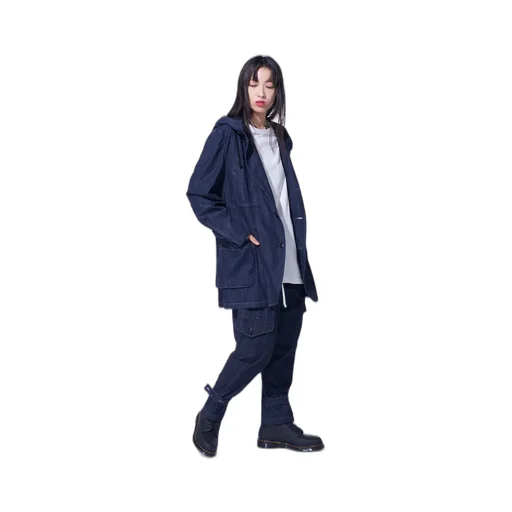 7Oz Two-Tone Denim M-59 Cargo Pants