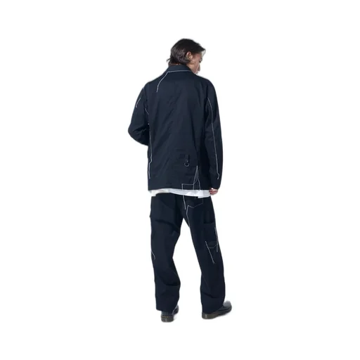 Cotton Twill Color Stitching Coveralls