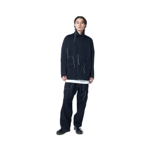 Cotton Twill Color Stitching Coveralls