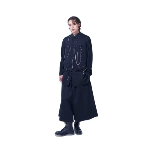 Cotton Twill Color Stitching Work Vest