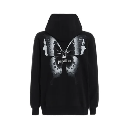 S'yte X Koichi Iyoda Artwork Printed Zip-Up Hoodie -Gemini-