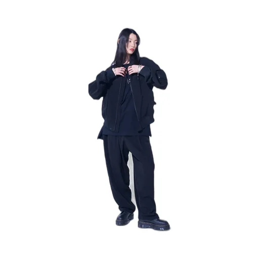Crepe De Chine Bomber Jacket