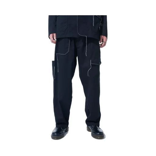 Cotton Twill Color Stitching Work Pant