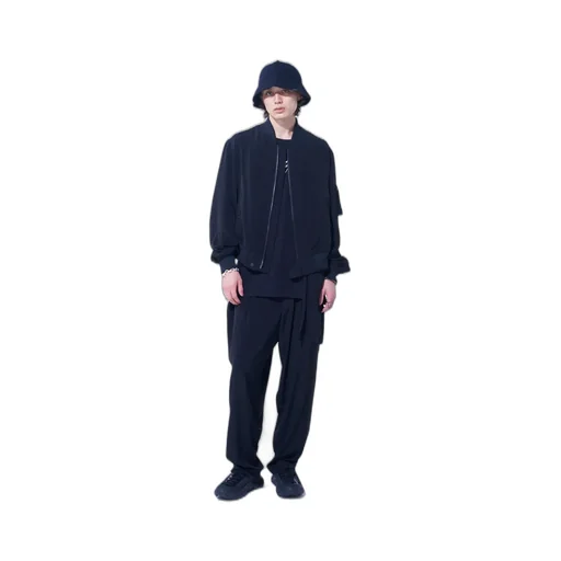 Crepe De Chine Bomber Jacket