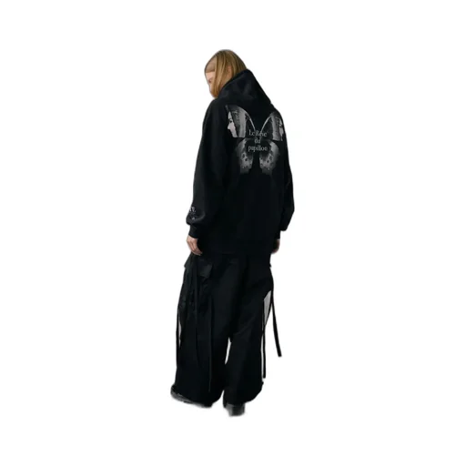 S'yte X Koichi Iyoda Artwork Printed Zip-Up Hoodie -Gemini-