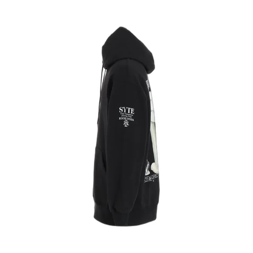 S'yte X Koichi Iyoda Artwork Printed Hoodie -Destroying Angel-