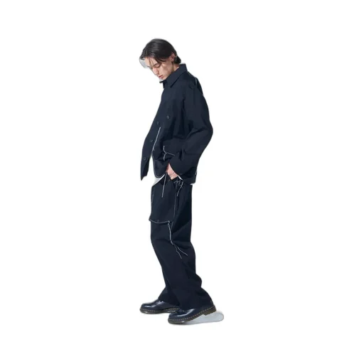 Cotton Twill Color Stitching Work Pant