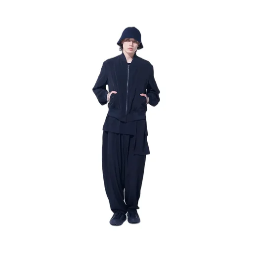 Crepe De Chine Bomber Jacket