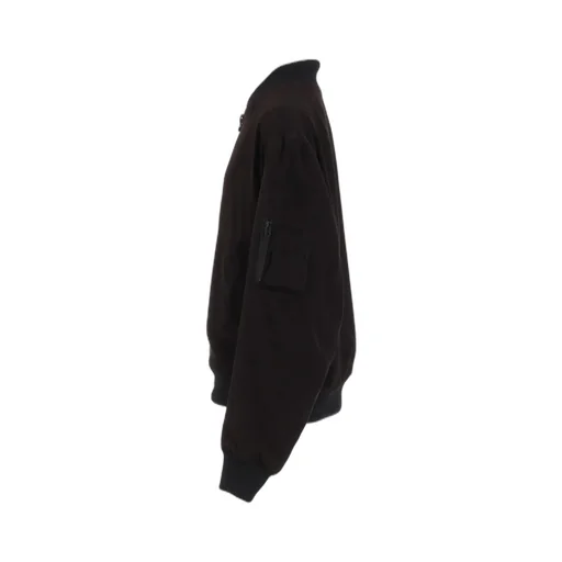 Crepe De Chine Bomber Jacket