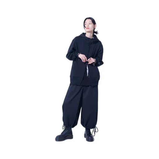 S'yte X Koichi Iyoda Artwork Printed Zip-Up Hoodie -Gemini-