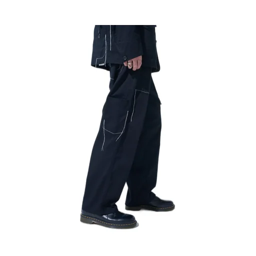 Cotton Twill Color Stitching Work Pant