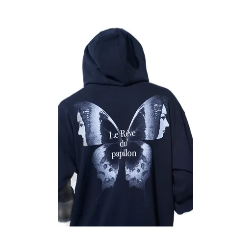 S'yte X Koichi Iyoda Artwork Printed Zip-Up Hoodie -Gemini-