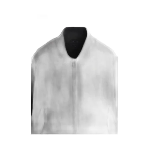 Crepe De Chine Bomber Jacket