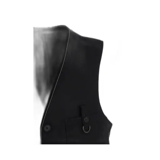 Cotton Twill Color Stitching Work Vest