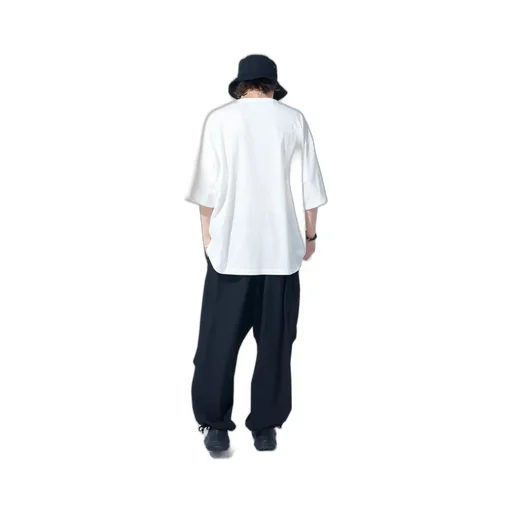 Washer Wool Gabardine Knee Tuck Military Pants