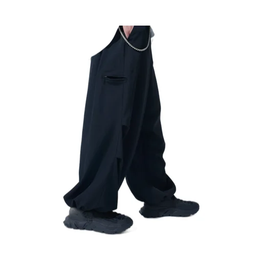 Washer Wool Gabardine Knee Tuck Military Pants