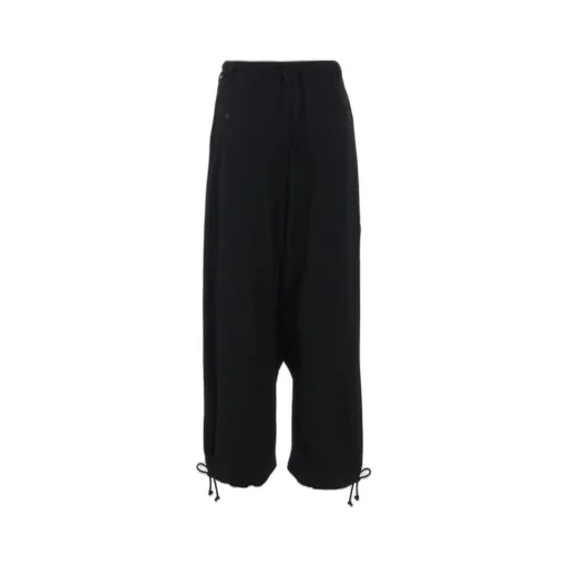 Washer Wool Gabardine Knee Tuck Military Pants