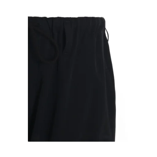 Washer Wool Gabardine Knee Tuck Military Pants