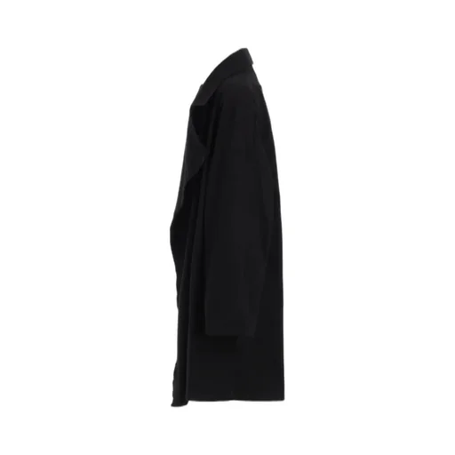 Cotton Drill Cut-Out Drape Coat