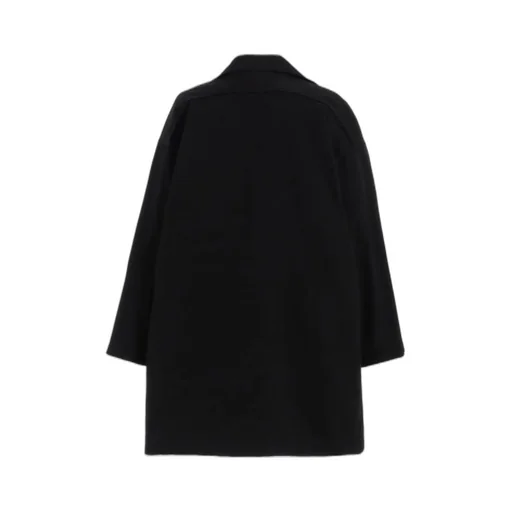 Cotton Drill Cut-Out Drape Coat