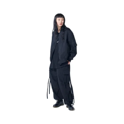 Cotton Drill Army Techno Pants